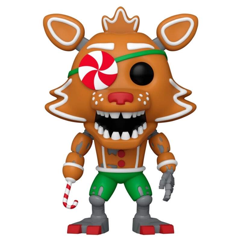 Fem nætter på Freddy's Gingerbread Foxy Holiday Figur