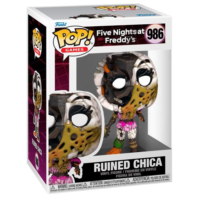 Fem nätter på Freddys Ruined Chica Actionfigur, 5 tum | Hem & Hobby | Pryloteket