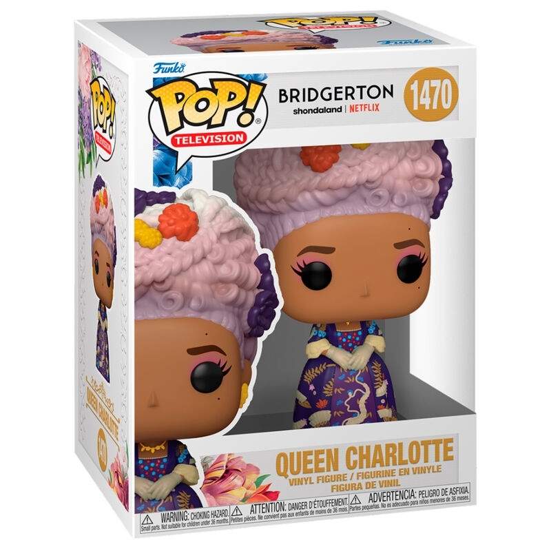 Bridgerton Queen Charlotte POP-figur - samlerlegetøj til fans