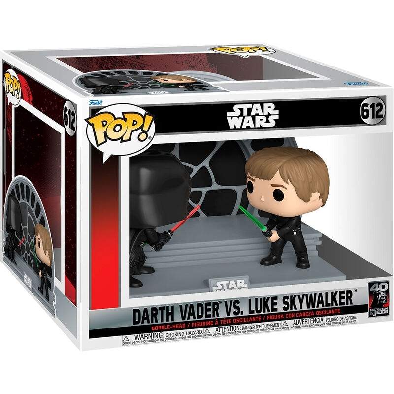 Star Wars 40-års jubilæum Darth Vader vs Luke Skywalker POP-figur