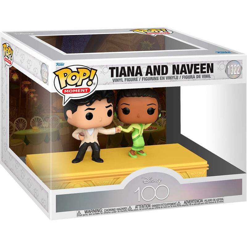 Disneys 100-årsjubileum Tiana och Naveen samlarfigur | Hem & Hobby | Pryloteket