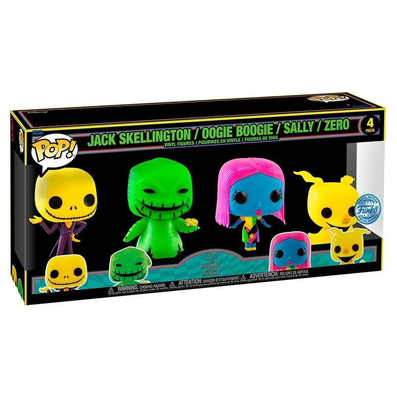 Disney Nightmare Before Christmas POP Pack - 4 figuurisetti