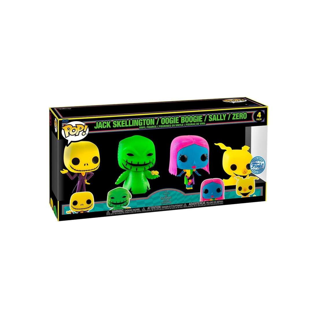 Disney Nightmare Before Christmas POP-paket - 4 figurer | Hem & Hobby | Pryloteket