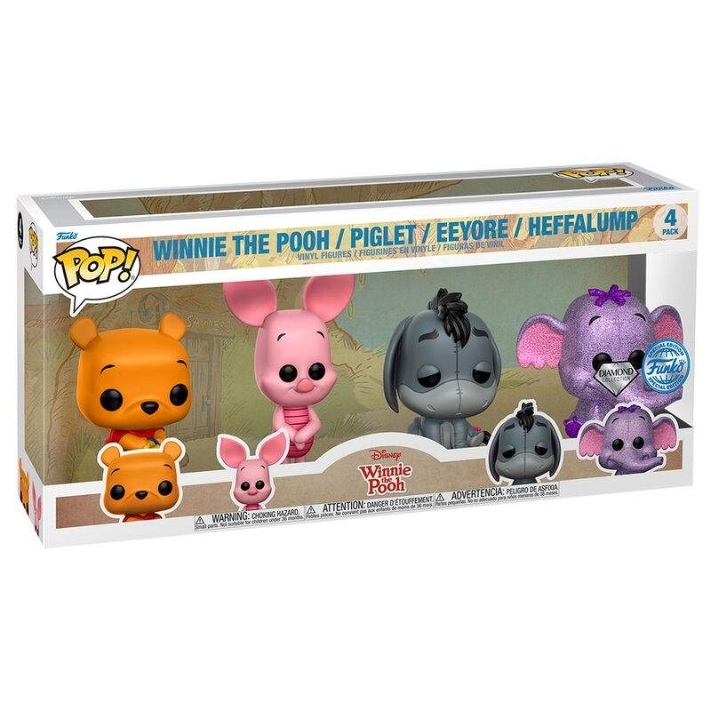 Disney Winnie the Pooh eksklusivt samlesæt med 4 figurer
