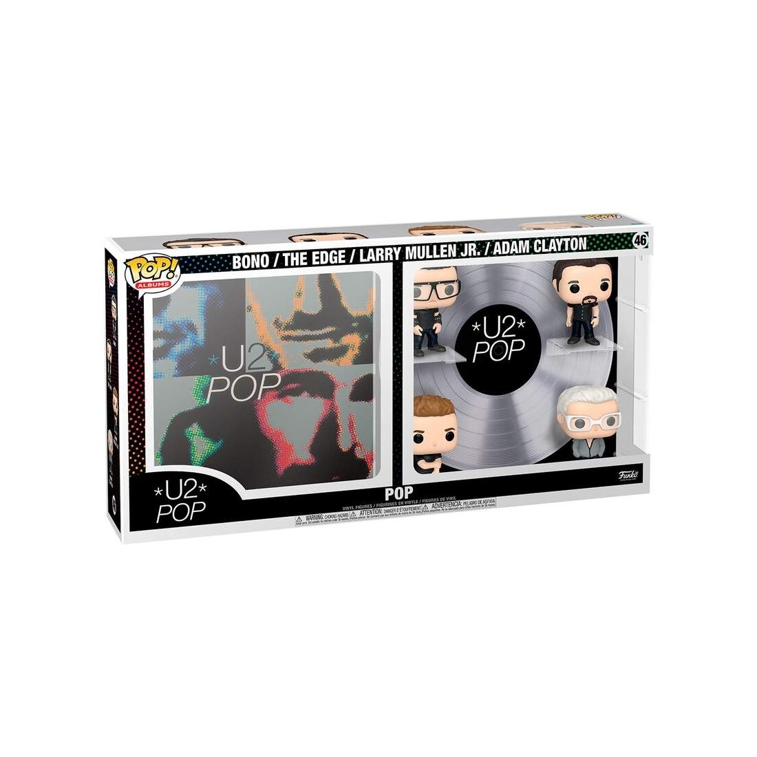U2 Deluxe Pop Figure Album – Collectible Vinyl Display | Hem & Hobby | Pryloteket