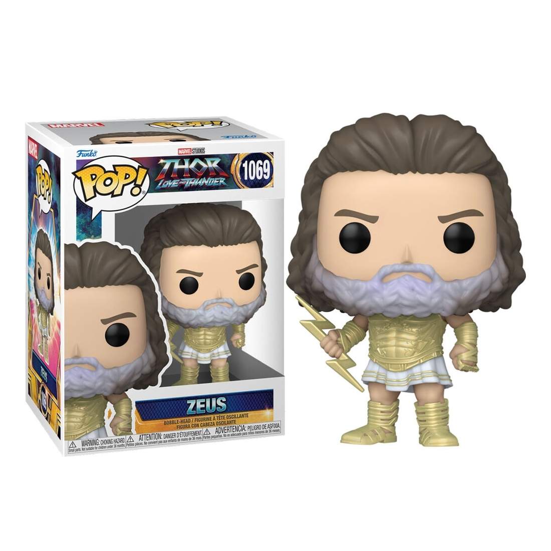 Marvel Thor Love and Thunder Zeus actionfigur, 6-tum | Hem & Hobby | Pryloteket