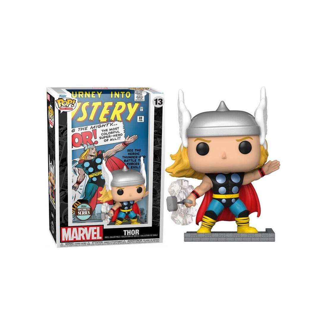 Thor Comic Cover, Marvel Classic, POP Figure Collectible | Hem & Hobby | Pryloteket