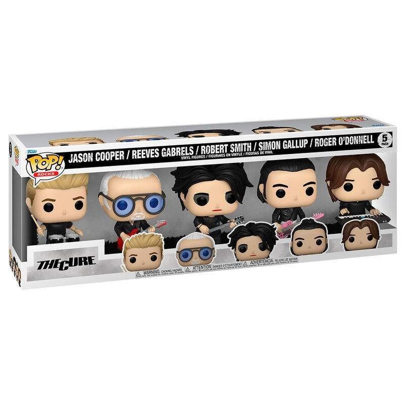 POP-pakke med 5 figurer til The Cure Collectors