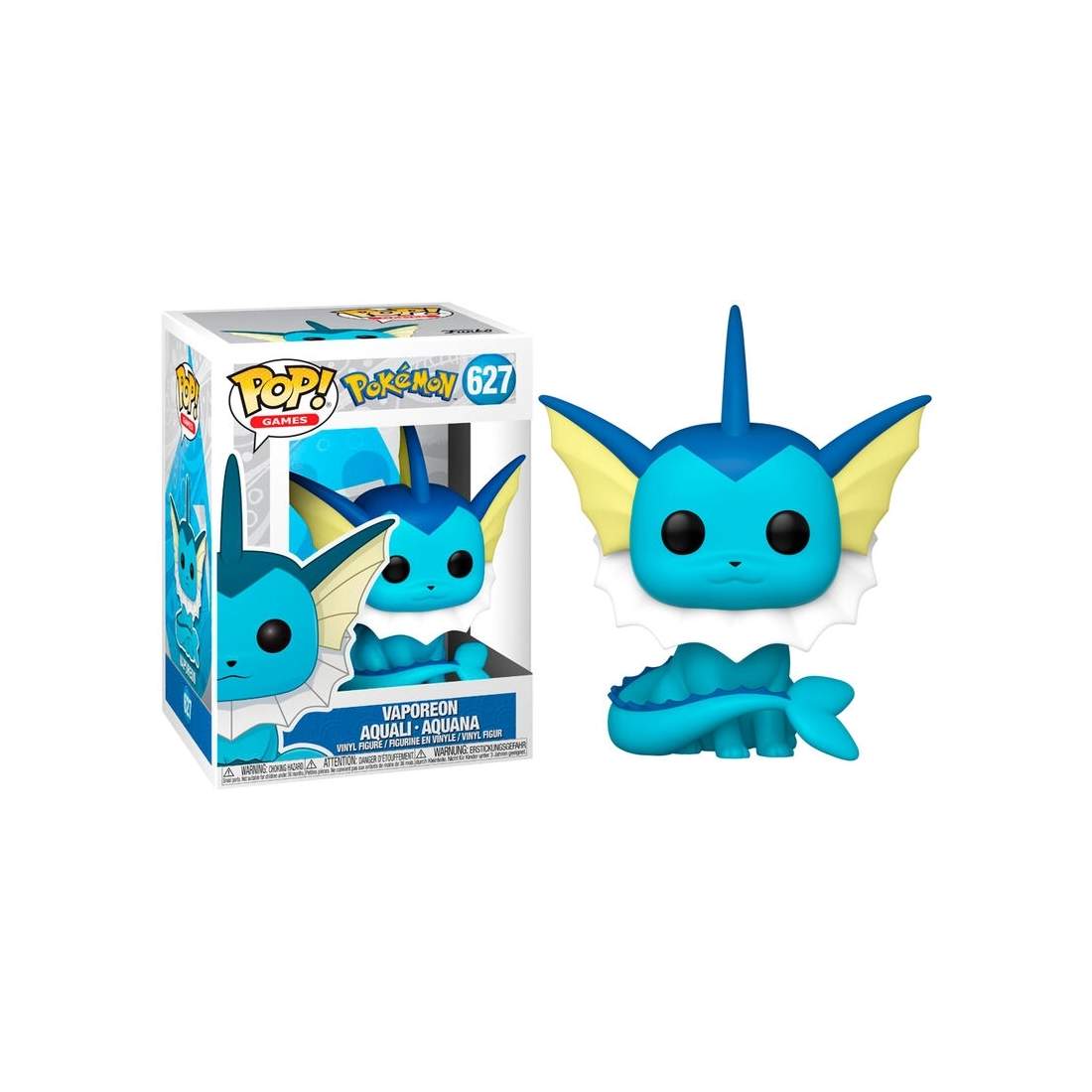Pokemon Vaporeon-figur, samlarleksak, 4-tumsstorlek | Hem & Hobby | Pryloteket