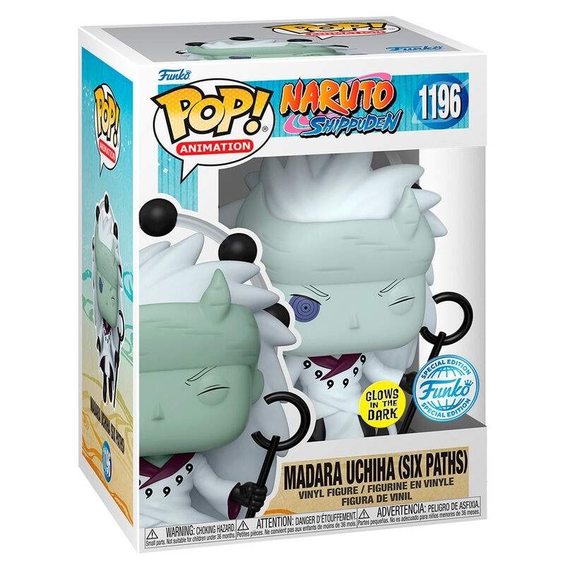 Naruto Shippuden Madara Uchiha POP-figur, eksklusivt samleobjekt