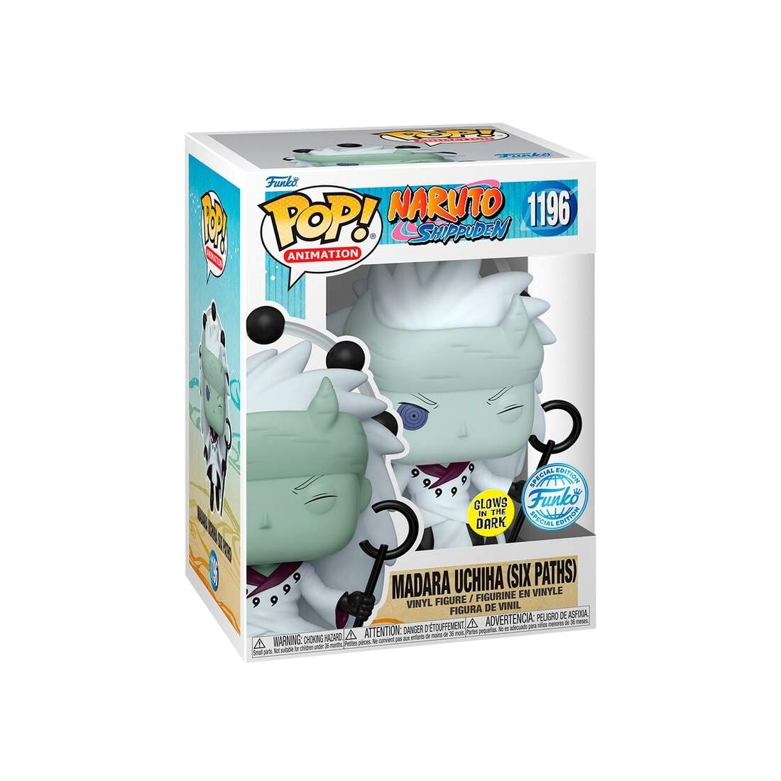 Naruto Shippuden Madara Uchiha POP-figur, exklusiv samlarobjekt | Hem & Hobby | Pryloteket