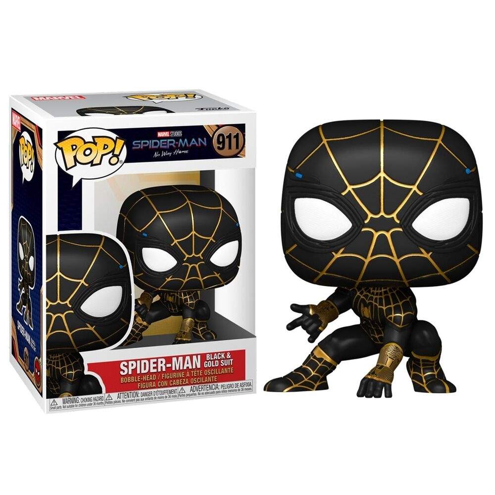 Spiderman Black & Gold -pukufiguuri No Way Homesta