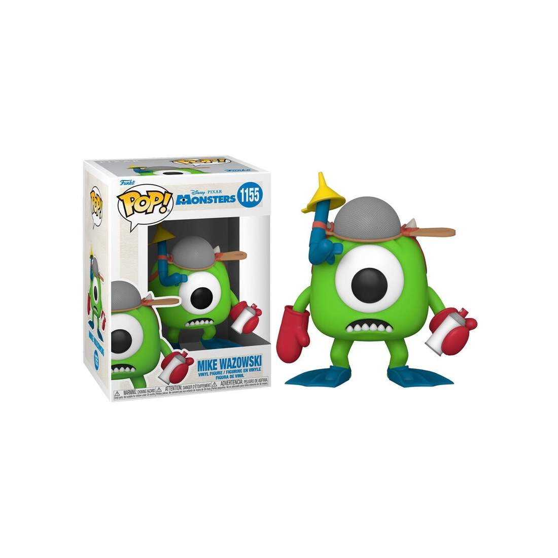 Mike Wazowski Figure with Mitts - 20th Anniversary Edition | Hem & Hobby | Pryloteket