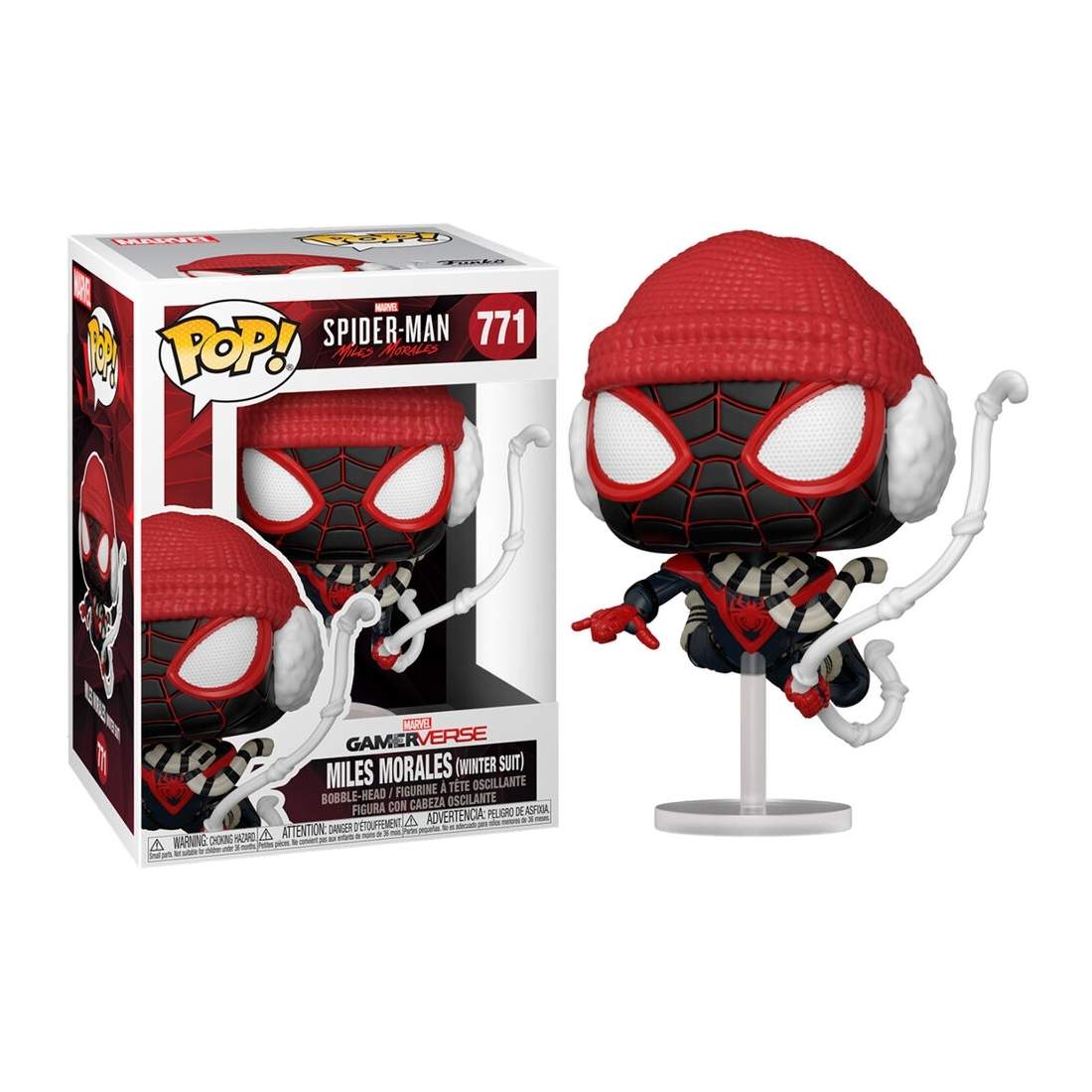 Spiderman Miles Morales Vinterdräkt för barn, storlek 4-12 | Hem & Hobby | Pryloteket