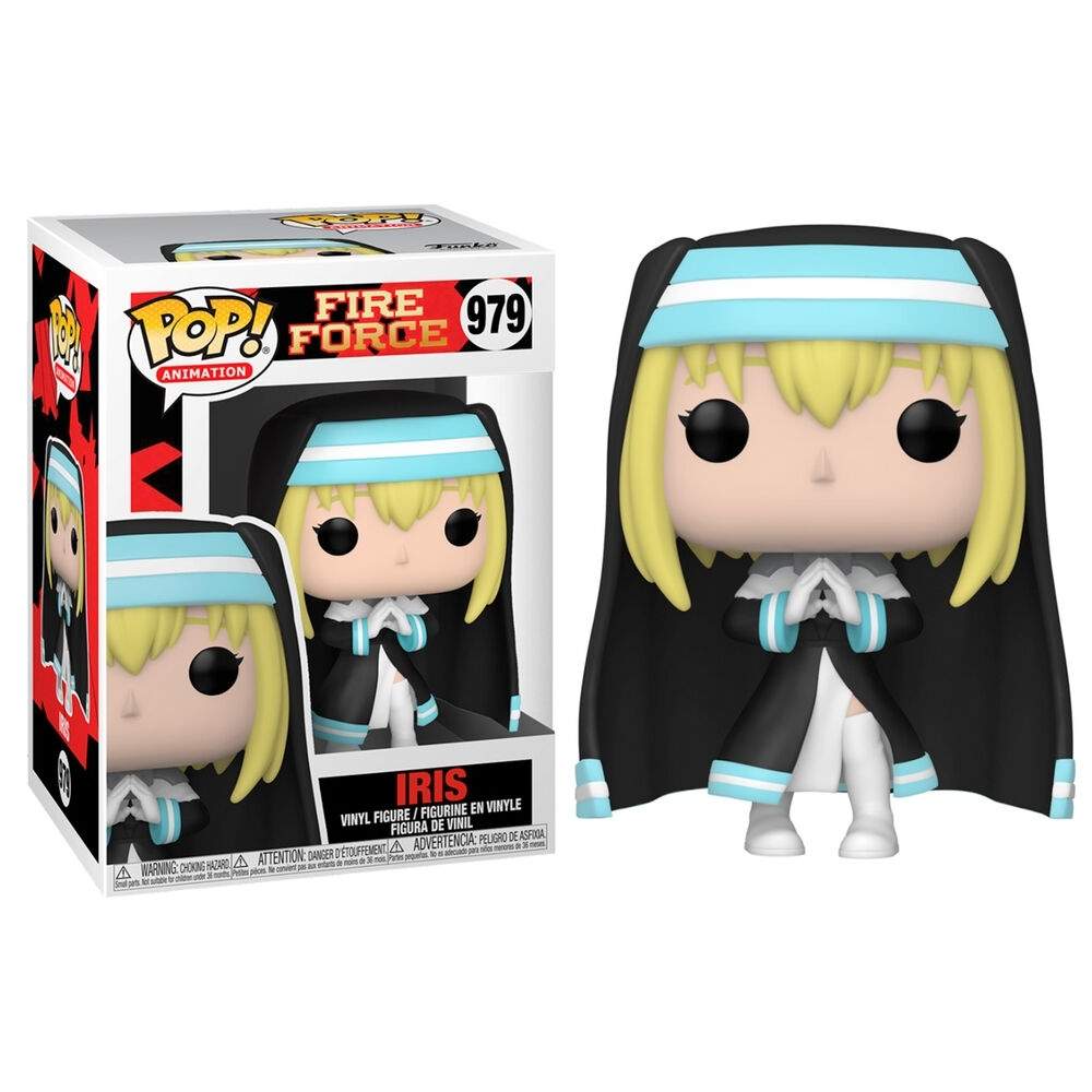 Fire Force Iris Figur - Samlerobjekt Anime Character Legetøj