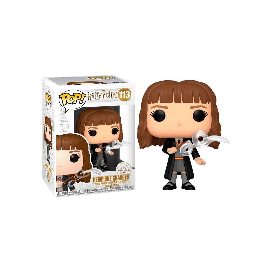 Harry Potter Hermione Popfigur med fjädertillbehör | Hem & Hobby | Pryloteket