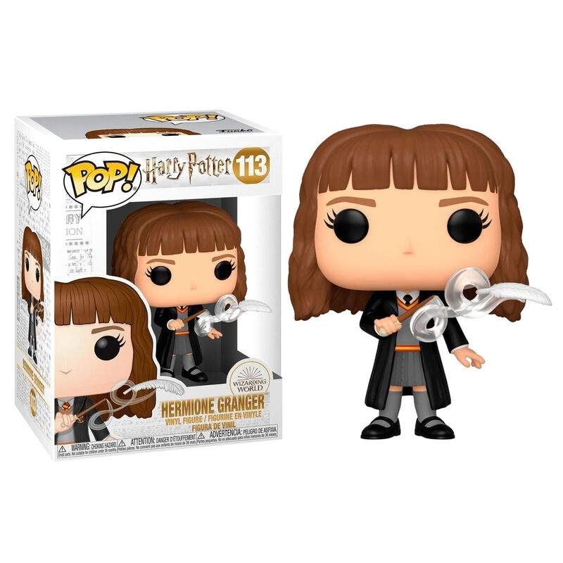 Harry Potter Hermione popfigur med fjertilbehør