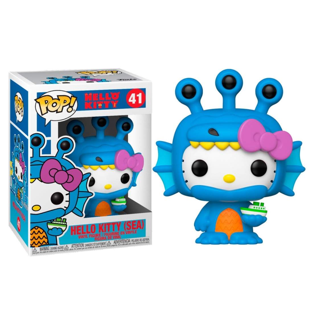 Hello Kitty Kaiju Figur - Sanrio Sea Creature Collectible | Hem & Hobby | Pryloteket
