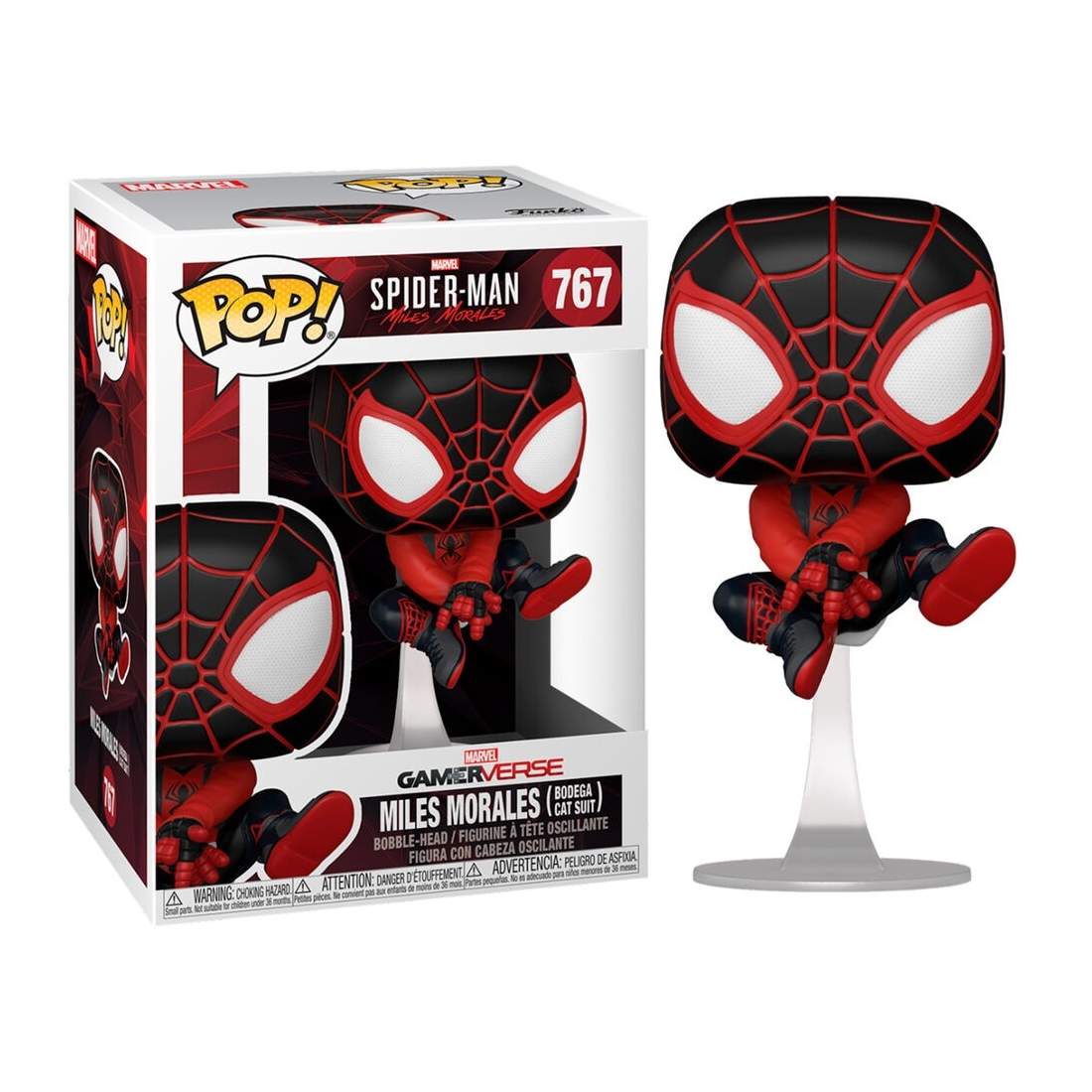 Spiderman Miles Morales Bodega kattdräkt för barn, storlek 4-12 | Hem & Hobby | Pryloteket