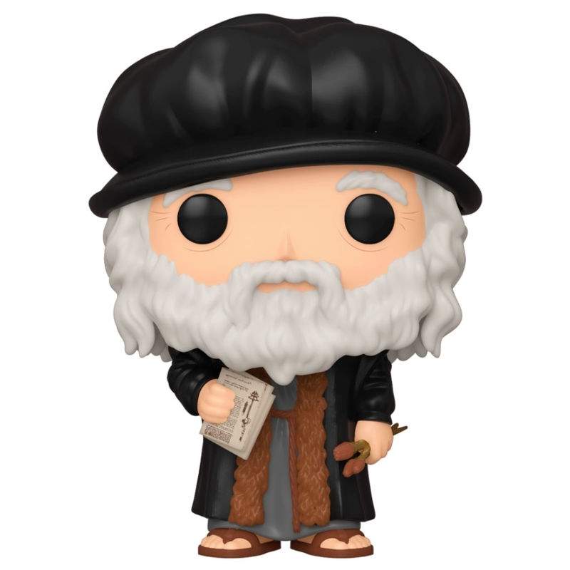 Leonardo Da Vinci POP figur - samlerobjekt vinyllegetøj
