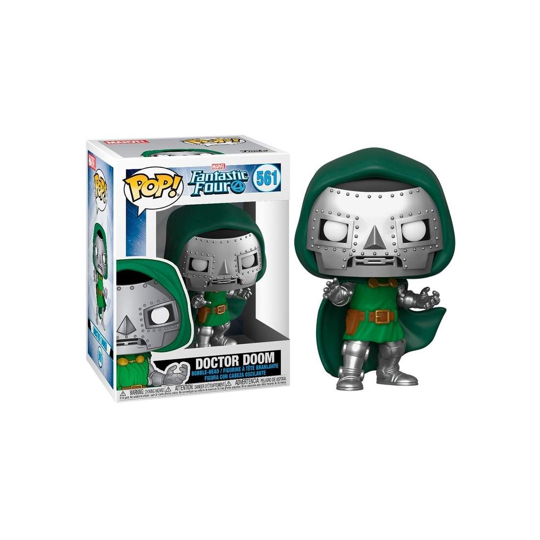 Marvel Fantastic Four Doctor Doom Action Figur 6-tums samlarobjekt | Hem & Hobby | Pryloteket