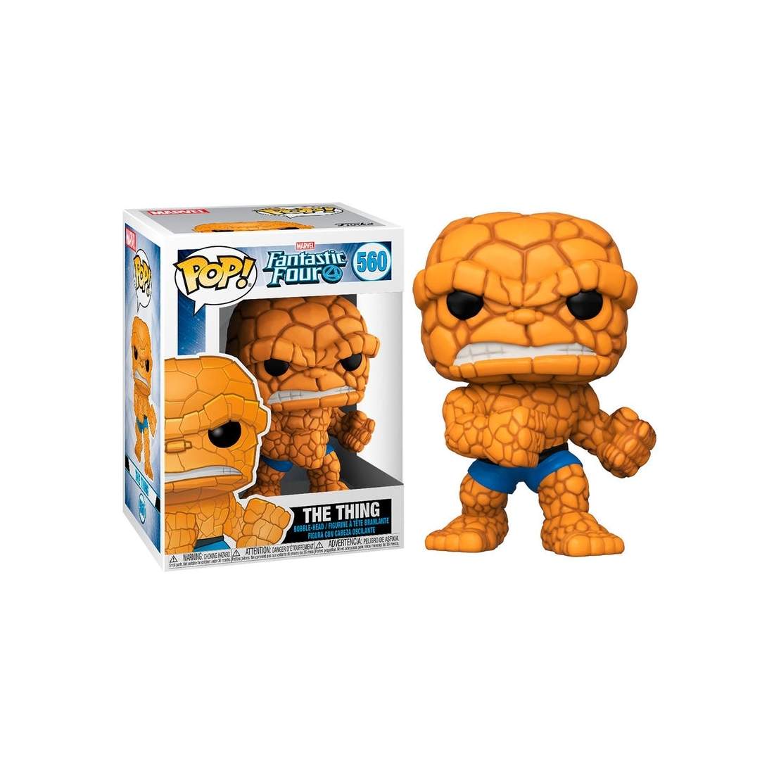 Marvel Fantastic Four The Thing Actionfigur, 6-tums storlek | Hem & Hobby | Pryloteket