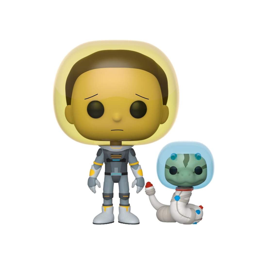 Rick & Morty Morty rymddräktfigur med ormtillbehör | Hem & Hobby | Pryloteket