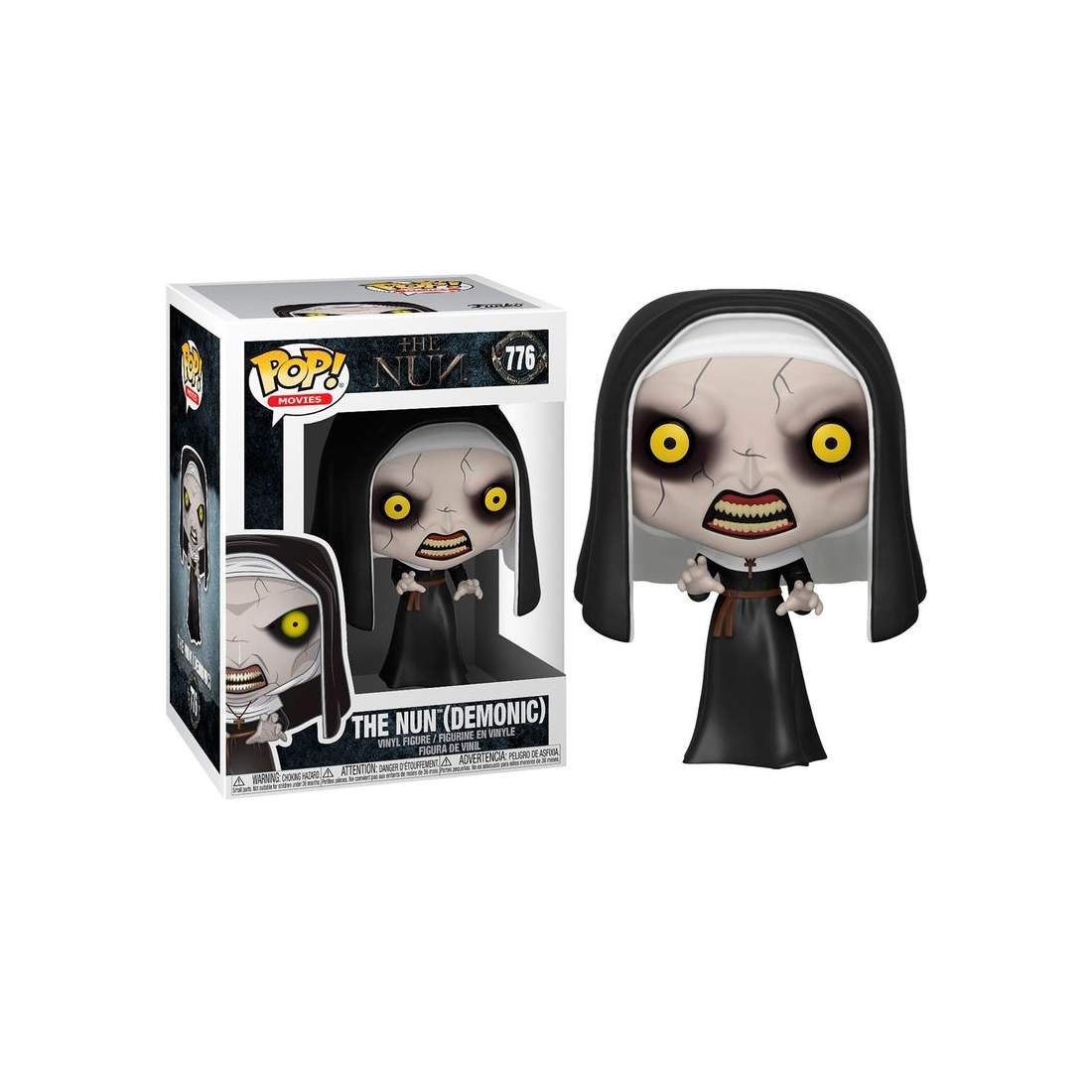 Demonisk nunnafigur - Skräcksamlarobjekt, 7-tums hög | Hem & Hobby | Pryloteket