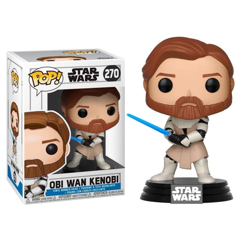 Star Wars Clone Wars Obi Wan Kenobi actionfigur, 6-tommer