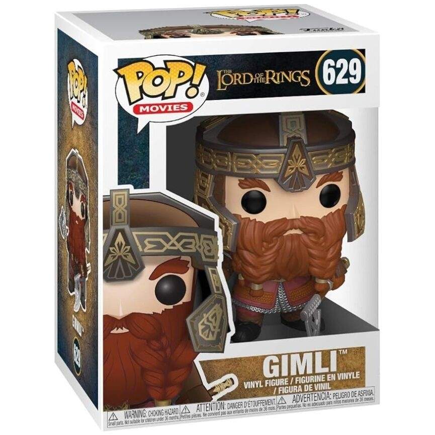 Ringenes Herre Gimli actionfigur, samlerlegetøj