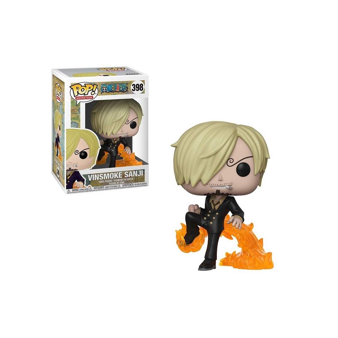 One Piece Vinsmoke Sanji-figur, 6-tums samlarleksak | Hem & Hobby | Pryloteket
