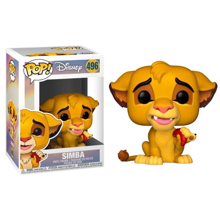 Løvernes konge Simba popfigur - samlerobjekt i vinyllegetøj