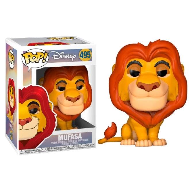 Løvernes konge Mufasa POP figur - samlerobjekt vinyllegetøj
