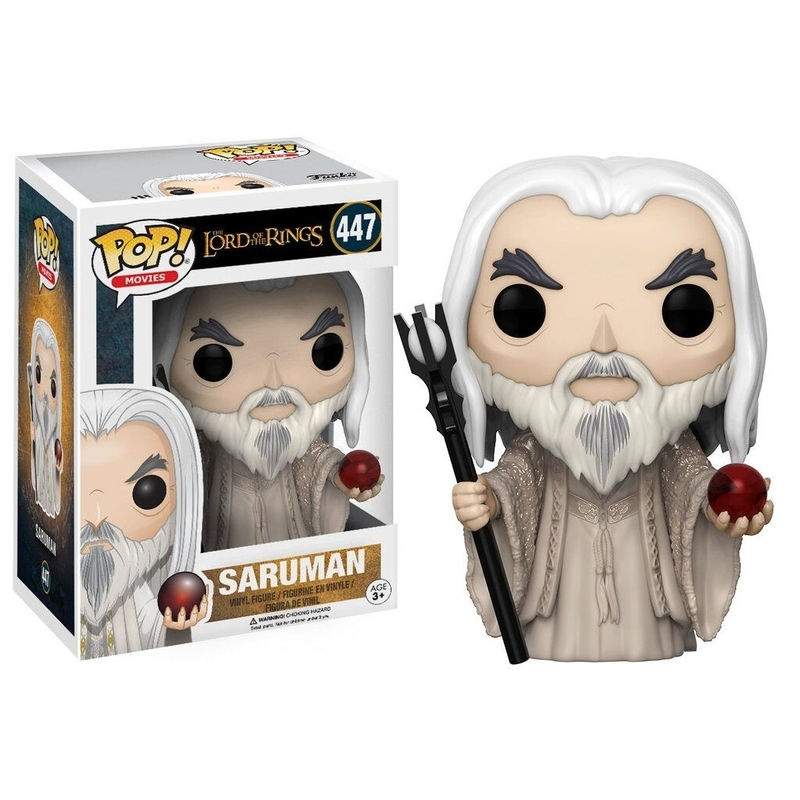 Ringenes Herre Saruman-figur, samlerlegetøj, 6-tommer