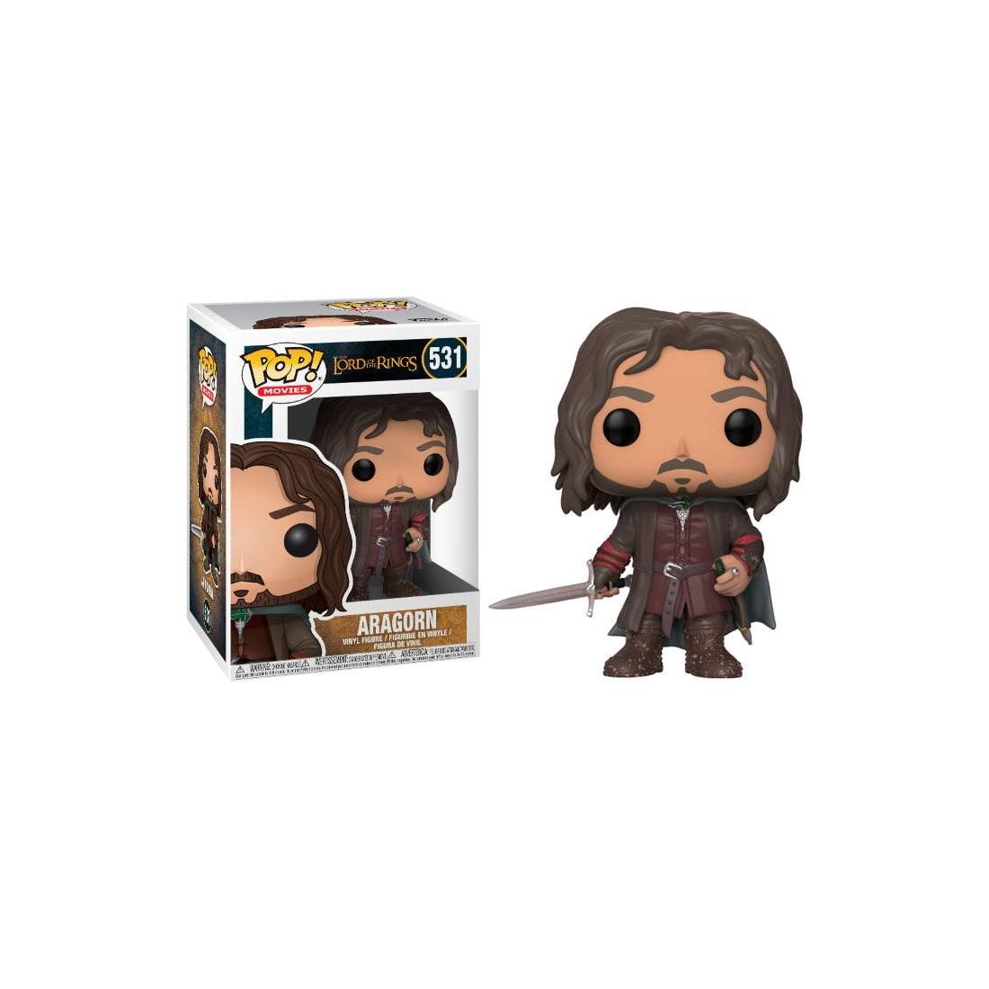 Sagan om ringen Aragorn-figur, samlarleksak | Hem & Hobby | Pryloteket