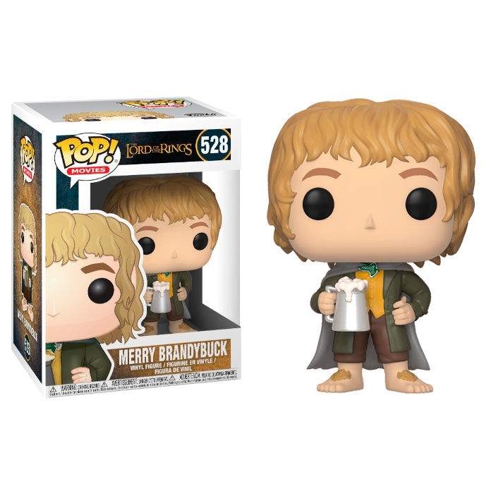 Ringenes Herre Merry Brandybuck Action Figur, 6-tommer