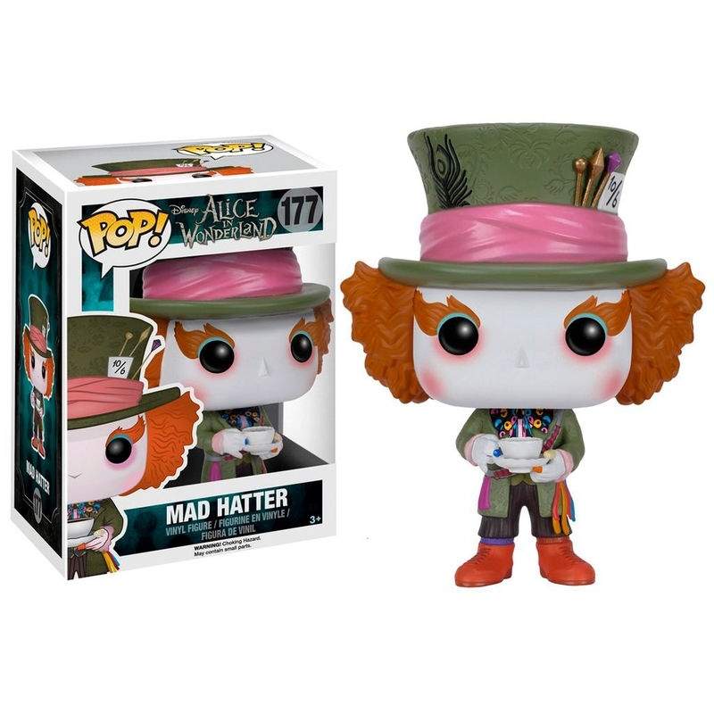 Mad Hatter Pop Figur fra Alice i Eventyrland, samlerlegetøj