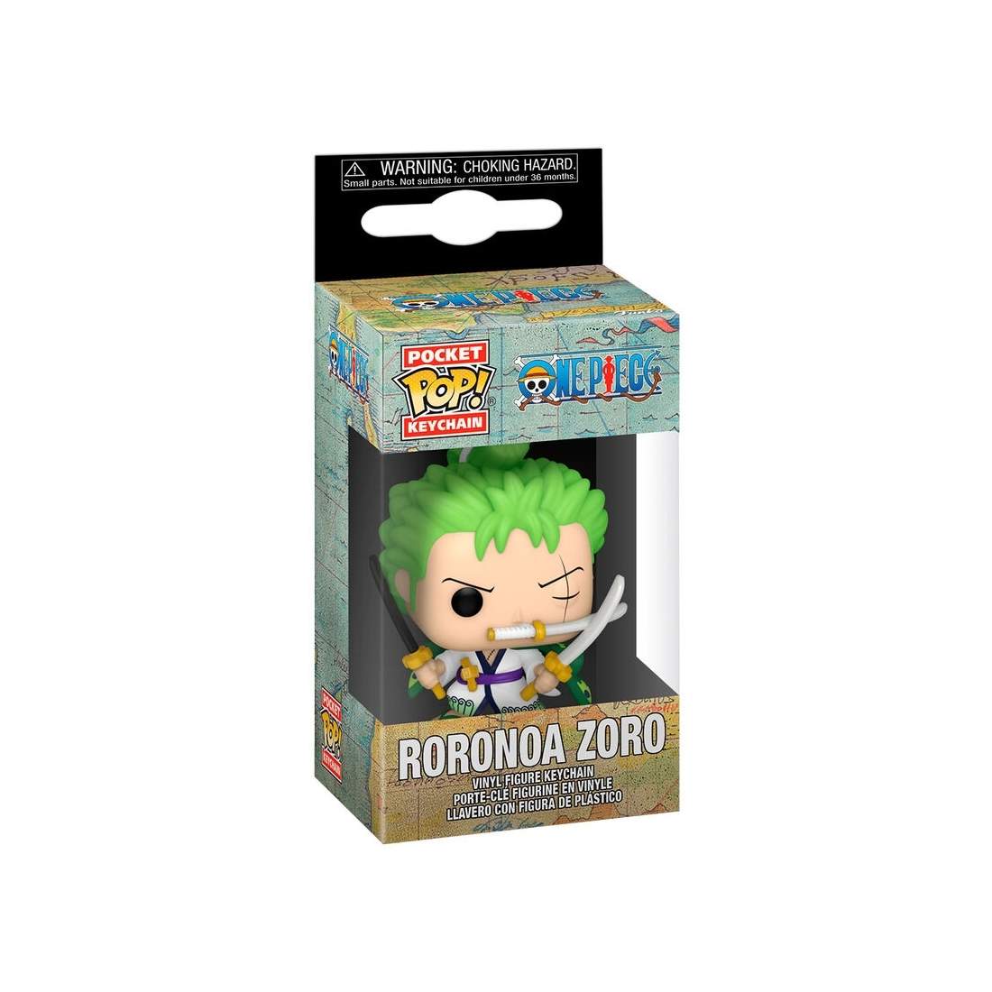 One Piece Roronoa Zoro Pocket POP-nyckelring, samlarfigur | Hem & Hobby | Pryloteket