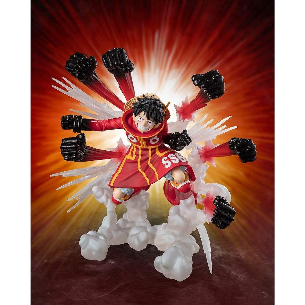 One Piece Luffy Gum Gum Hawk Gatling Action Figuuri 15cm