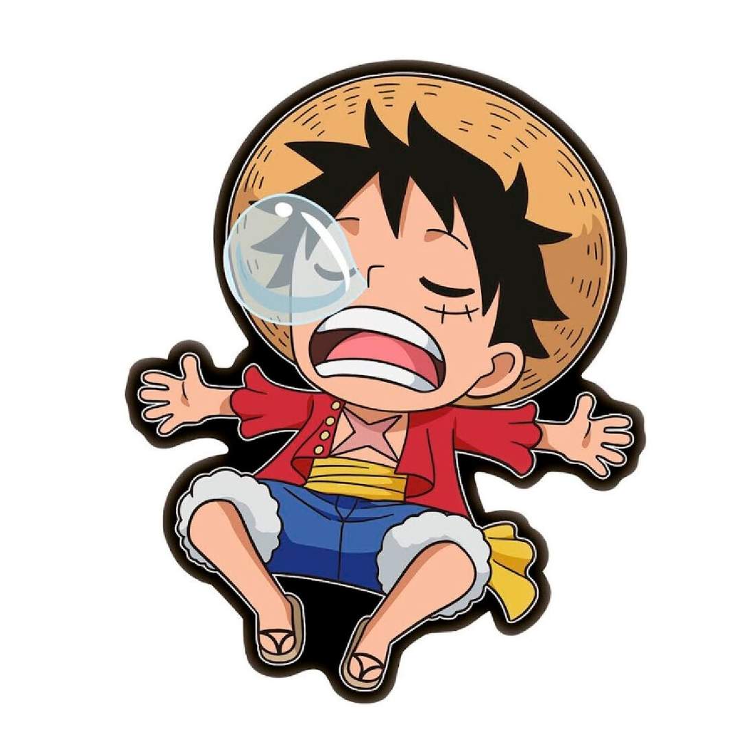 One Piece 3D-kudde - Monkey D. Luffy Design, mjukt material | Hem & Hobby | Pryloteket