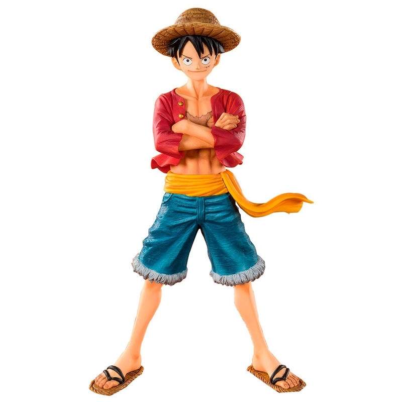 One Piece Monkey D. Luffy halmhattfigur, 14 cm samlarobjekt | Hem & Hobby | Pryloteket