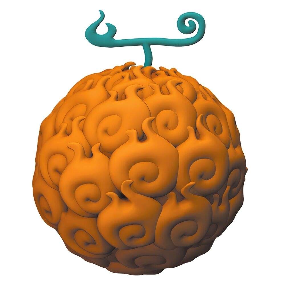 Flame-Flame frugt pengekassefigur, 8 cm samleobjekt