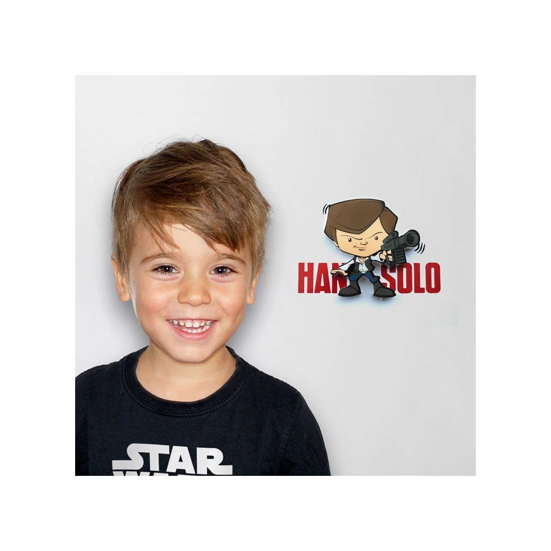 Star Wars Han Solo 3D Light FX minilampa, nattlampa för barn | Hem & Hobby | Pryloteket