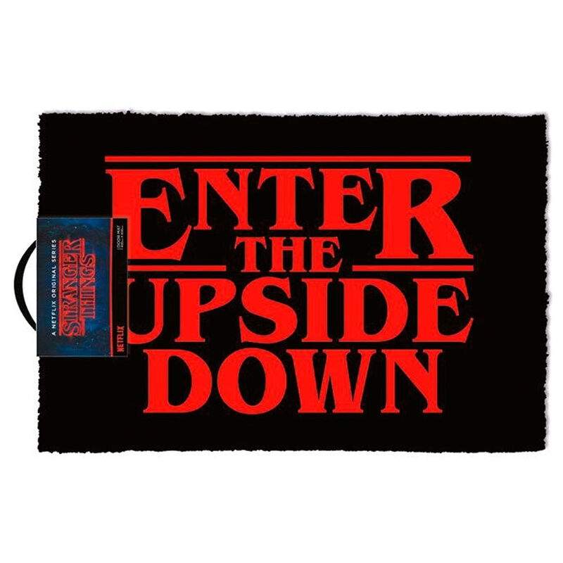 Stranger Things Themed Upside Down Dørmåtte til boligindretning