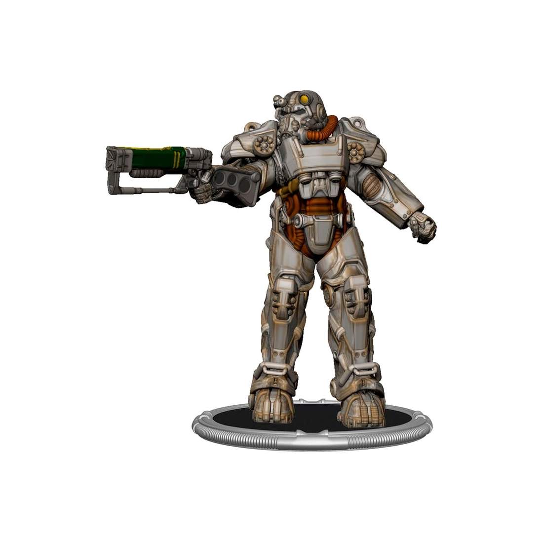 Fallout T-60 Power Armor Figur, 7 cm samlarleksak | Hem & Hobby | Pryloteket