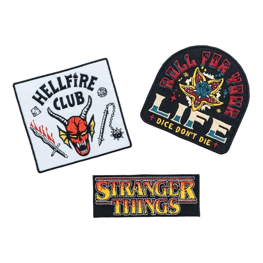 Stranger Things 3 Patch Set för samlare och fans | Hem & Hobby | Pryloteket