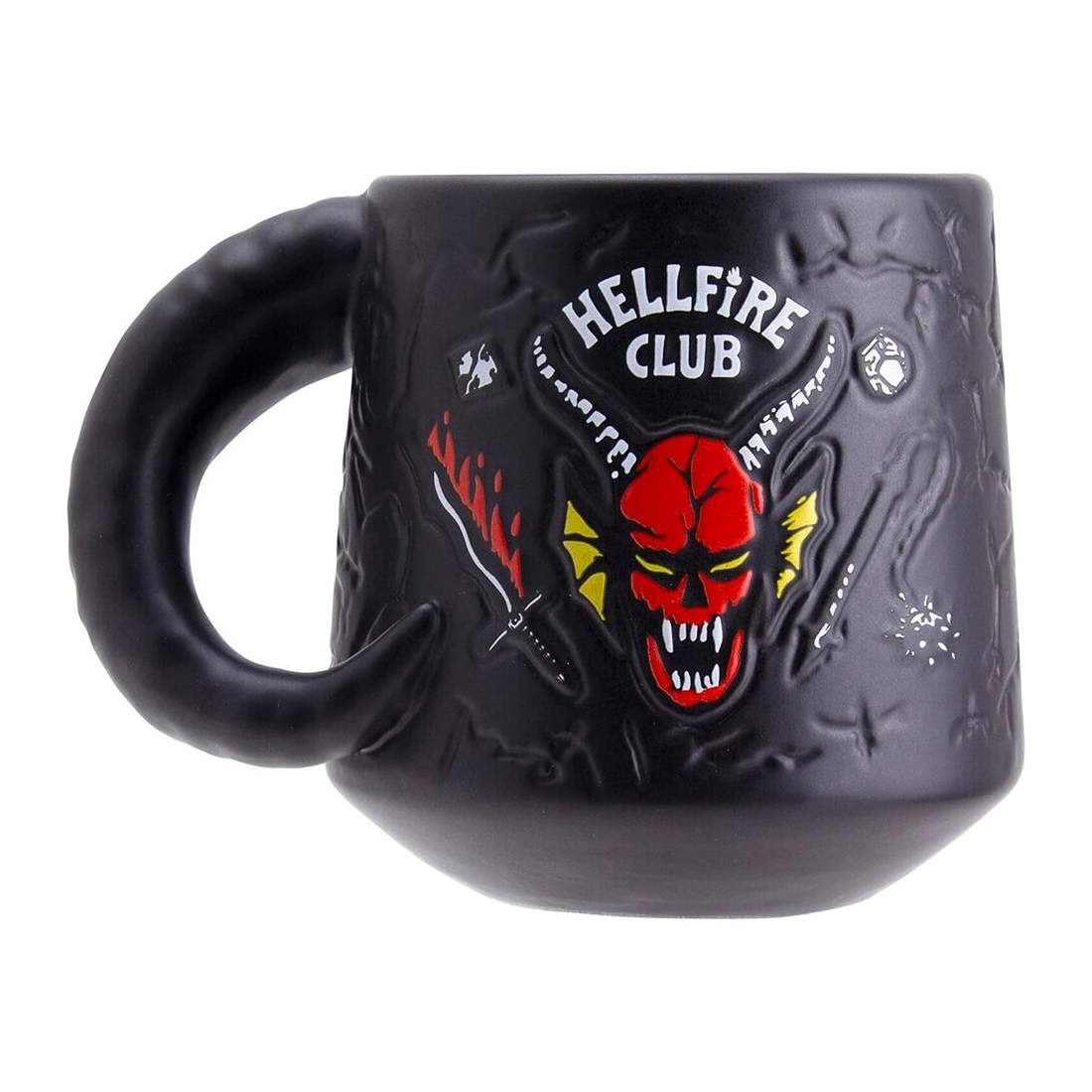 Hellfire Club Mug – Keramik, 11 oz, perfekt för kaffe eller te | Hem & Hobby | Pryloteket