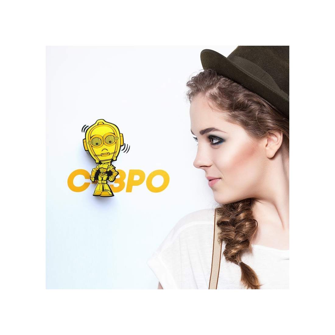 C-3PO 3D Light FX minilampa för Star Wars-fans | Hem & Hobby | Pryloteket