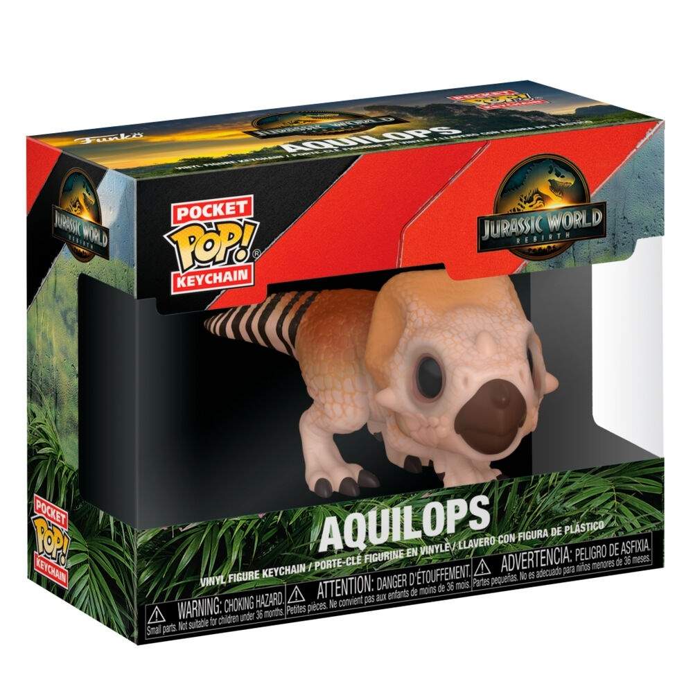 Jurassic World Pocket POP nøglering, Aquilops samlerfigur