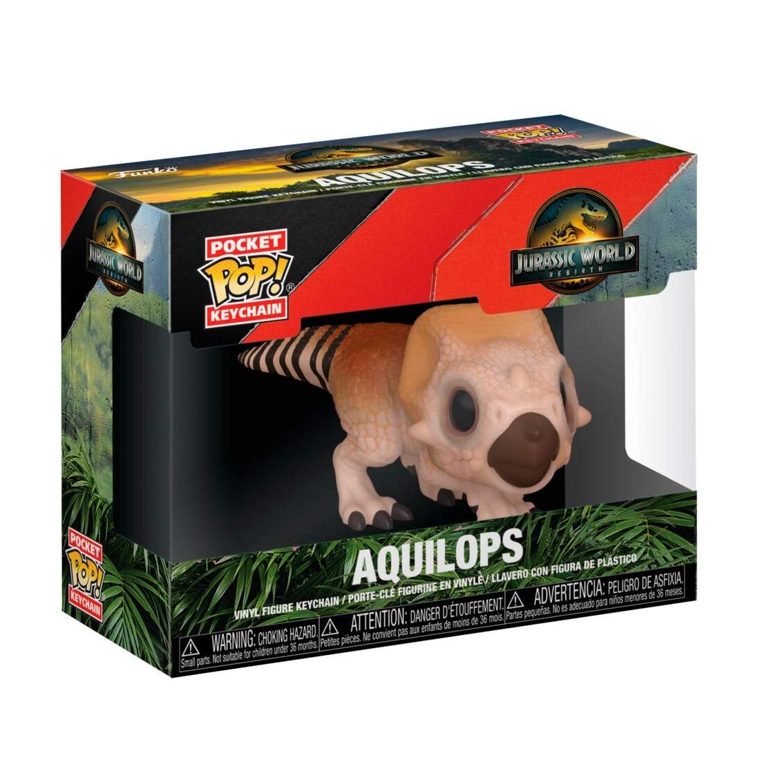 Jurassic World Pocket POP-nyckelring, Aquilops samlarfigur | Hem & Hobby | Pryloteket